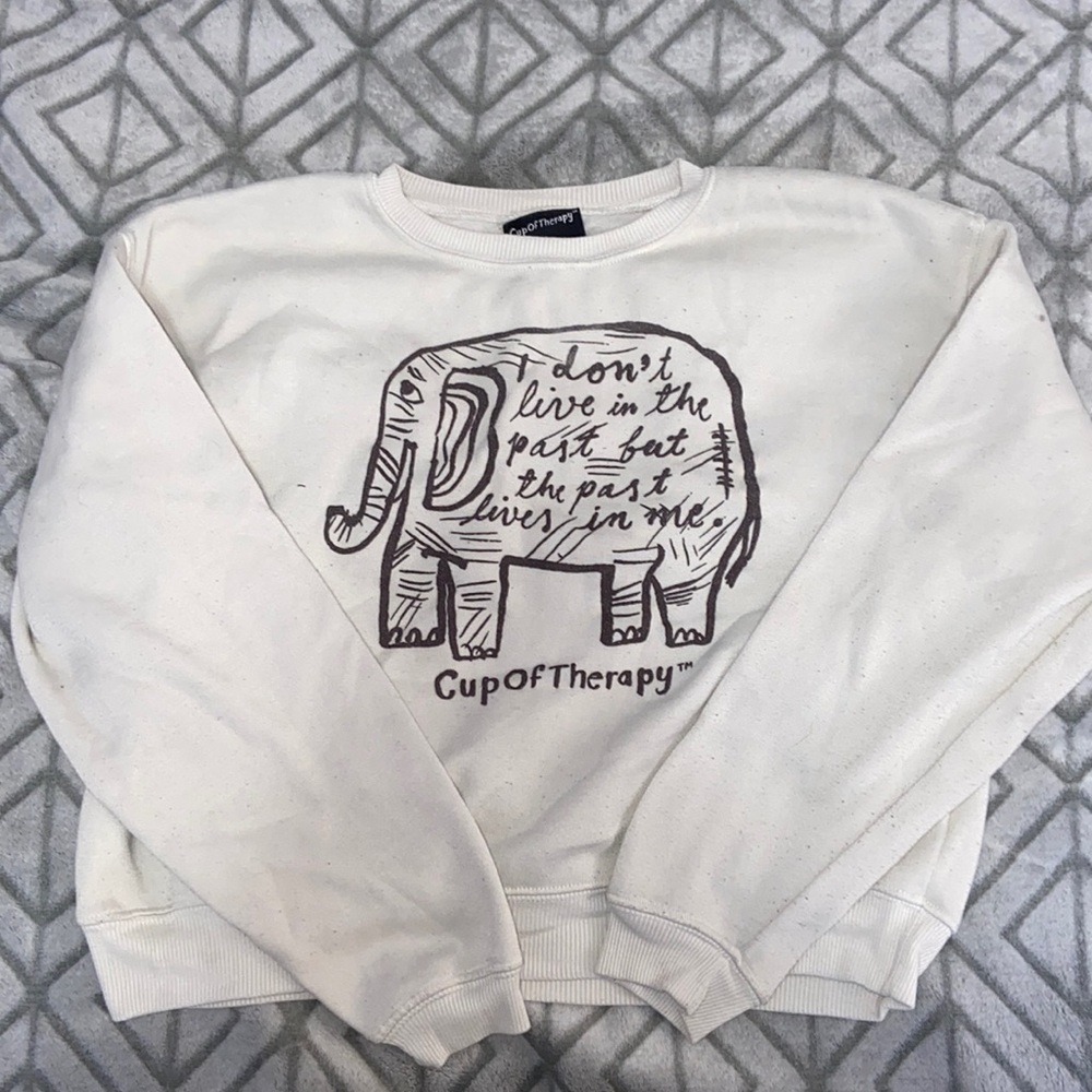 White crewneck